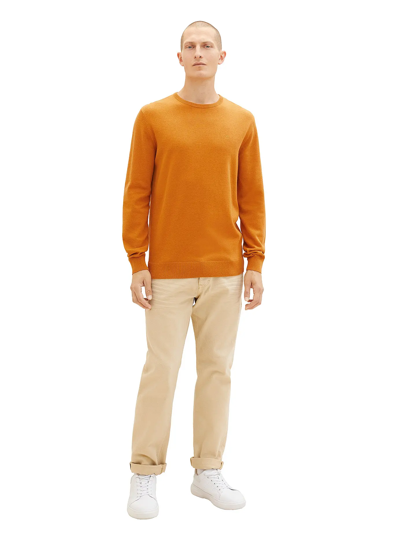 TOM TAILOR | Pullover | orange